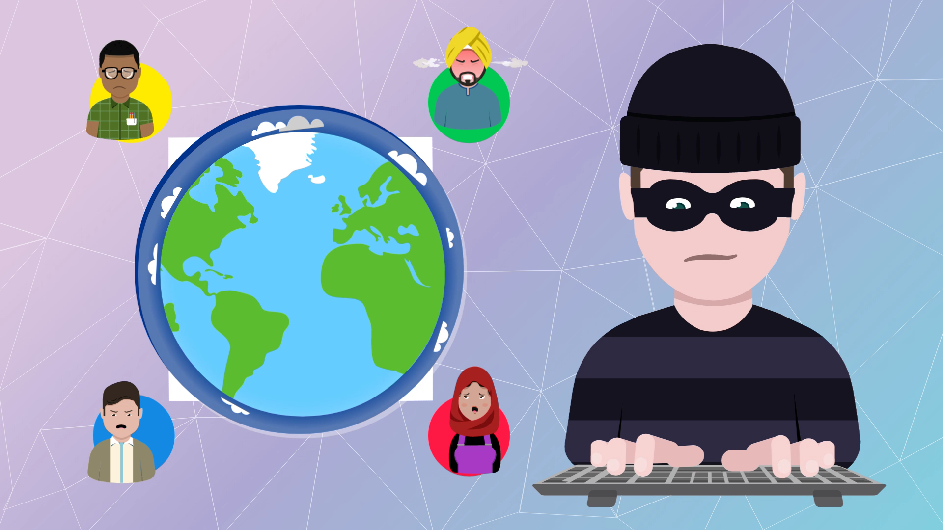 Hacker-With-Various-People